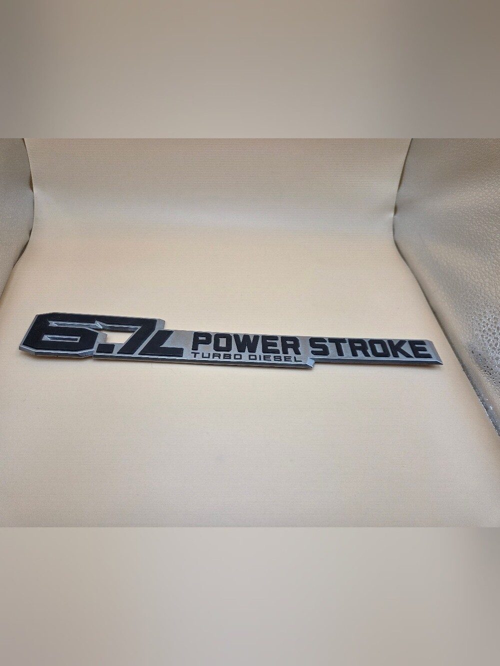 OEM Ford F-250 F-350 6.7L Power Stroke Turbo Diesel Emblem Badge